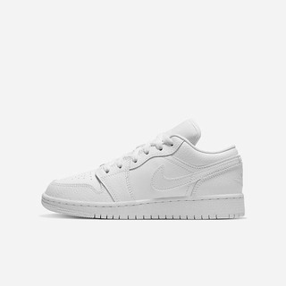 Pantofi Casual Nike Air Jordan 1 Low Baieti Albi | WVSO-24810